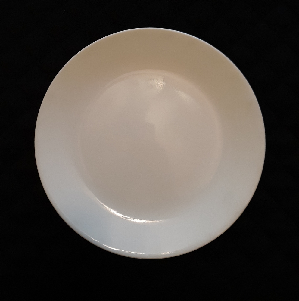 FOUR Corelle by CORNING original dinner plates.